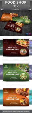 Food Shop Flyer v3