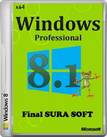 Windows 8.1 Professional RTM 9600 Final SURA SOFT (x64/2013/RUS)