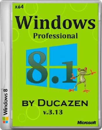 Windows 8.1 Professional x64 v.3.13 Ducazen (2013/RUS)