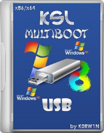 KSL Multiboot USB v.2.1 by K0RW1N (2013/RUS)