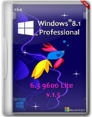 Windows 8.1 x64 Professional 6.3 9600 Lite v.1.5 by Alexandr987 (RUS/2013)