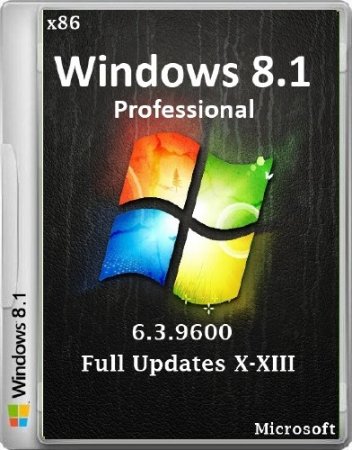 Windows 8.1 Pro 6.3.9600 Full Updates X-XIII (x86/2013/RUS)