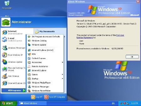 Windows XP Professional SP2 VL -     Acronis (x64/2013/RUS)