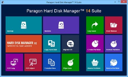 Paragon Hard Disk Manager 14 Suite 10.1.21.136 + Boot Media Builder