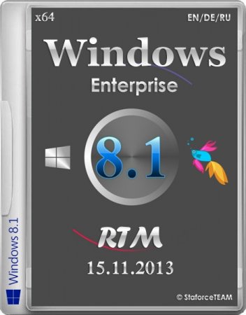 Windows 8.1 Enterpsise x64 StaforceTEAM 15.11.2013 (DE/RU/EN)