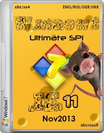 Windows 7 Ultimate SP1 x86/x64 IE11 Nov2013 (ENG/RUS/GER/UKR)