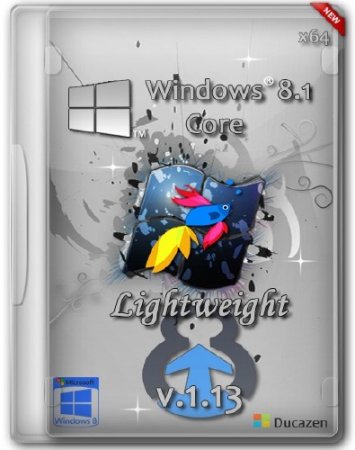 Windows 8.1 Core x64 Lightweight v.1.13 by Ducazen (RUS/2013)