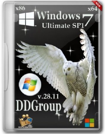 Windows 7 Ultimate SP1 x86/x64 by DDGroup Edition v.28.11 (2013/RUS)