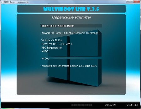 KSL Multiboot USB+Creator v.3.5.11 x86/x64 (2013.12/Multi/RUS)