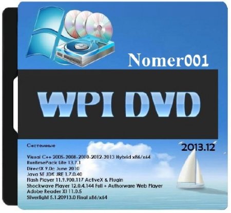 Nomer001 WPI DVD (2013.12/x86/x64/RUS/ENG)