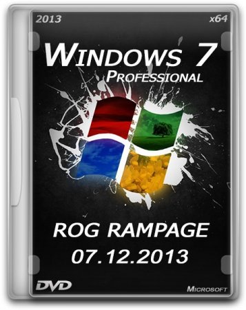 Windows 7 professional x64 Rog Rampage E3 (ENG/2013)