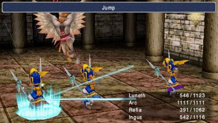 Final Fantasy III (2012/RUS/PSP)