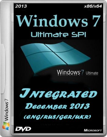 Windows 7 Ultimate SP1 x86/x64 Integrated December 2013 By coljackal (ENG/RUS/GER/UKR)