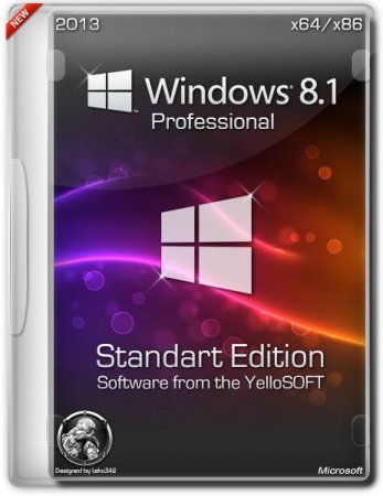 Windows 8.1 x86/x64 PRO Standart Edition by YelloSOFT (2013/RUS)