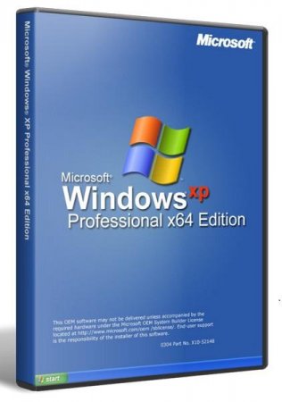 Windows XP Professional x64 Edition SP2 VL RU SATA AHCI XII-XIII by Lopatkin (2013)