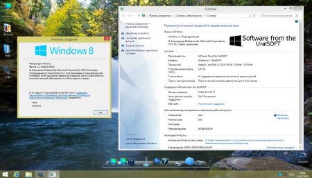 Windows 8.1x86 Enterprise & Office2010 UralSOFT v.14.2 (2014/RUS)