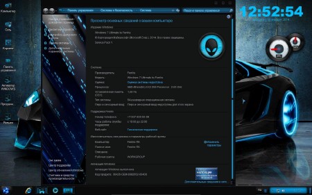 Windows 7 Ultimate by Feniks v.18.1.14 (x64/2014/RUS)