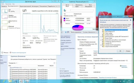  Windows 8 Release Preview 6.2.8400 SM 4x1 (86/x64/2014/RUS)