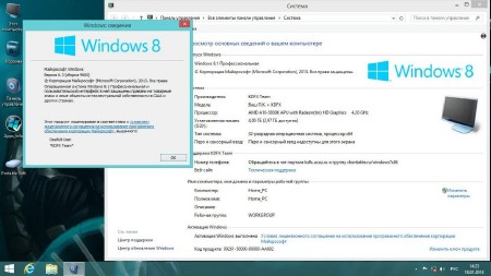 Windows 8.1 Professional x86/x64 by KDFX (RUS/2014)