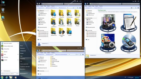 Windows 7 Ultimate SP1 IDimm Edition v.17.14 (86/x64/2014/RUS)