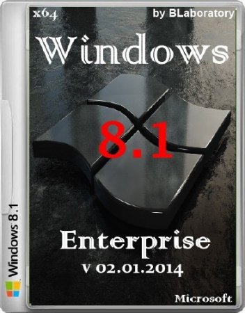 Windows 8.1 Enterprise x64 BLaboratory v 02.01.2014 (RUS/2014)