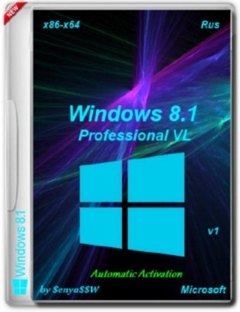 Windows 8.1 Professional VL x86/x64 by SenyaSSW v.1 (RUS/2014)