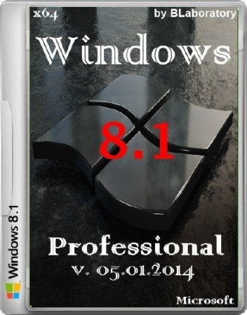 Windows 8.1 Pro x64 BLaboratory v. 05.01.2014 (RUS/2014)