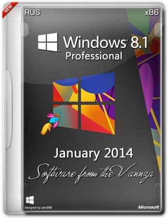 Windows 8.1 x86 Pro January Software from the Vannza (2014/RUS)