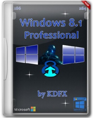 Windows 8.1 Professional x86/x64 by KDFX (RUS/2014)