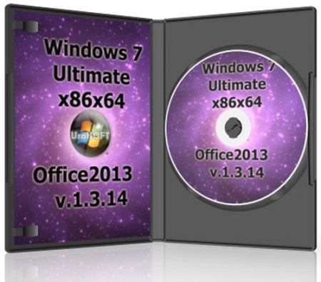 Windows 7x86x64 Ultimate & Office2013 UralSOFT v.1.3.14 (RUS/2014)