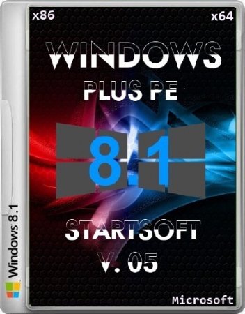 Windows 8.1 x86/x64 Plus PE StartSoft 05 (2014/RUS)