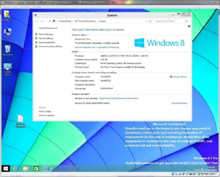 Windows 8.1 Update 1 (PreBuild) 9600.16596 - x64 (ENG/2014)