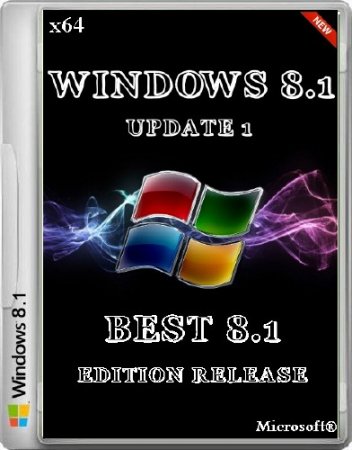 Windows 8.1 Update 1 BEST 8.1 Edition Release +    (x64/RUS/2014)