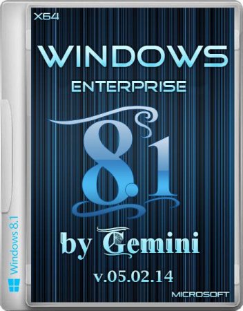 Windows 8.1 Enterprise x64 v.05.02.14 by Gemini (2014/RUS)