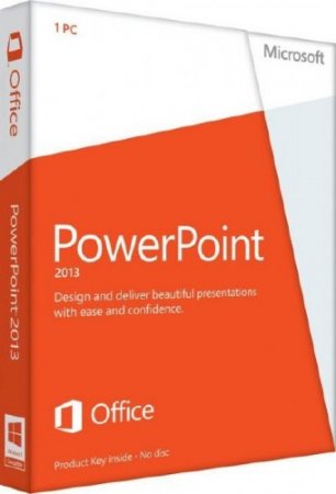 Microsoft PowerPoint 2013 RePacK by D!akov (x86/x64/RUS/UKR)