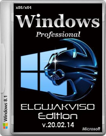 Windows 8.1 Pro x86/x64 Elgujakviso Edition v.20.02.14 (2014/RUS)