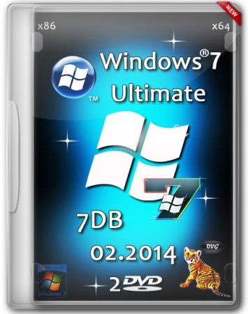 Windows 7 Ultimate SP1 x86/x64 7DB by OVGorskiy 02.2014 (RUS/2014)