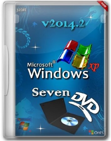 Seven Windows XP Pro SP3 VLK v2014.02 DVD (RUS/2014)