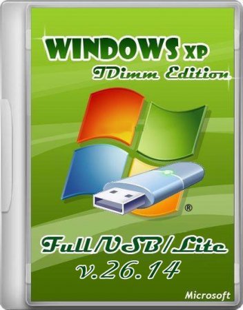 Windows XP SP3 IDimm Edition Full/FullUSB/Lite v.26.14 (VLK/RUS)