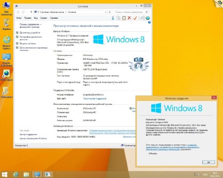 Windows 8.1 Professional by OVGorskiy 03.2014 (x86/x64/RUS/2014)