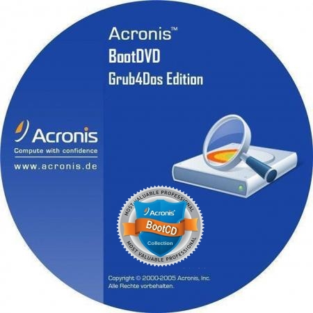 Acronis BootDVD 2014 Grub4Dos Edition v.17 13in1 (RUS/2014)