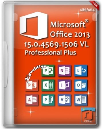 Microsoft Office 2013 Professional Plus 15.0.4569.1506 SP1(KB2817430) +  86/x64 RePack by Kyvaldiys