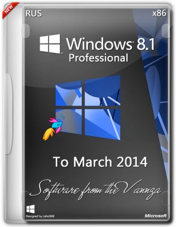 Windows 8.1 Professional x86 by Vannza to March (2014/RUS)