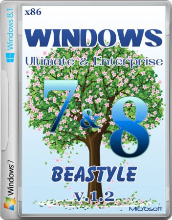 Windows 7 x86/8.1 x86 2014 BeaStyle v.1.2 (2014/RUS)