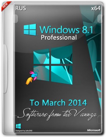 Windows 8.1 Professional x64 Vannza to March (2014/RUS)