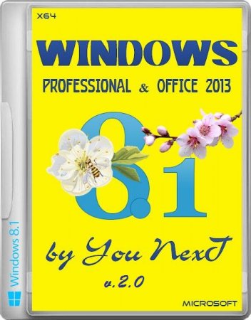 Windows 8.1 Professional x64 Office2013 by You NexT v.2.0 19.03 (2014/RUS)