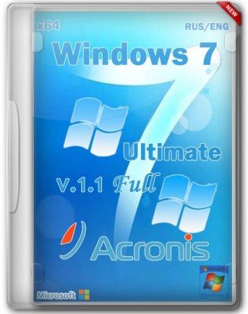 Windows 7 Ultimate Acronis v1.1 x86/x64 Full (RUS/ENG/2014)