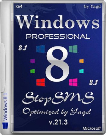 Windows 8.1 Professional StopSMS x64 Optimized by Yagd v.21.3 (2014/RUS)