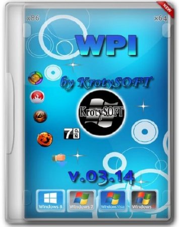 WPI x86/x64 by KrotySOFT v.03.14 (RUS/2014)