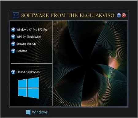 Windows XP Pro SP3 x86 CD/DVD Elgujakviso Edition v16.04.14 (2014/RUS)